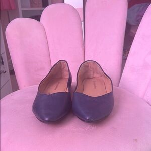 Blue Minimalist Business Casual Shoes